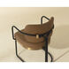 Jalen Milliken Cognac Dining Armchair